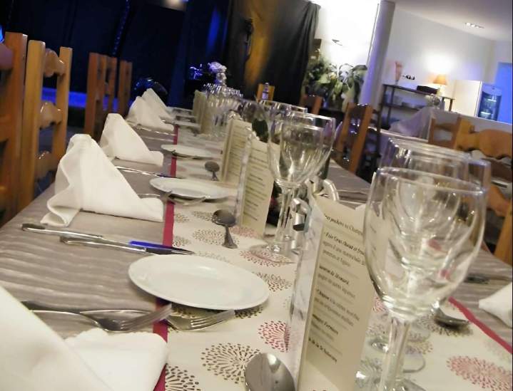 Couvert restaurant Chiroubles
