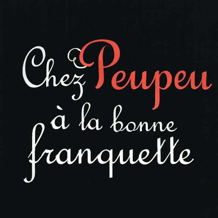 Chez Peupeu à la bonne franquette